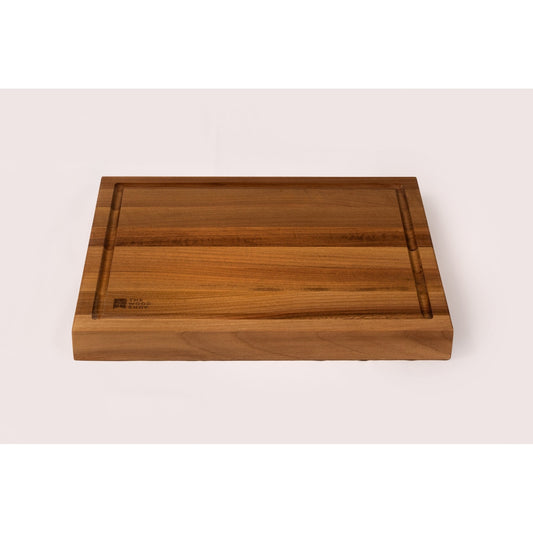 Schneidebrett No. 1: mit Saftrille · Nussbaum · TWS