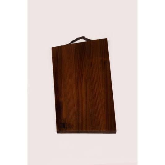 Schneidebrett No. 3: mit Lederband · Nussbaum · TWS
