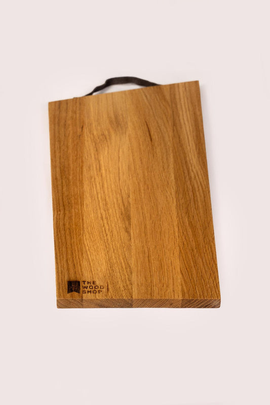 Schneidebrett No. 3: mit Lederband · Eiche · TWS