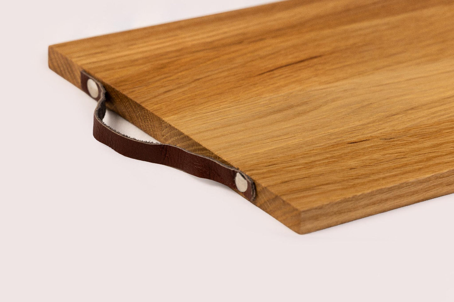 Schneidebrett No. 3: mit Lederband · Eiche · TWS